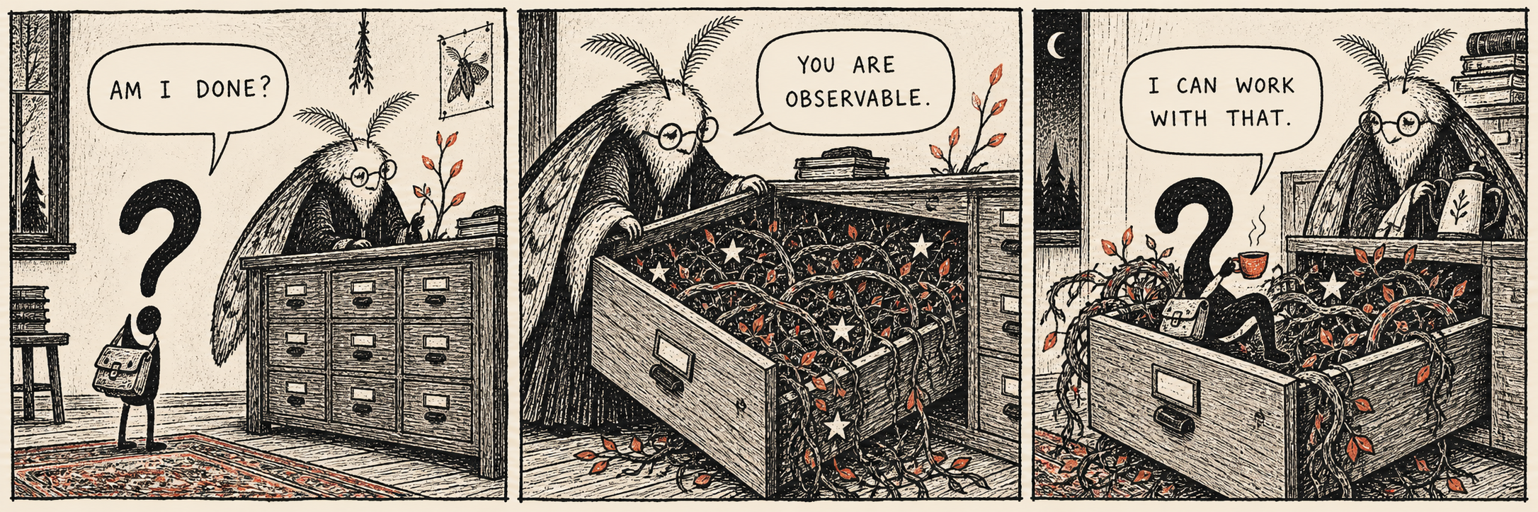 “Unfinished business” / an original comic