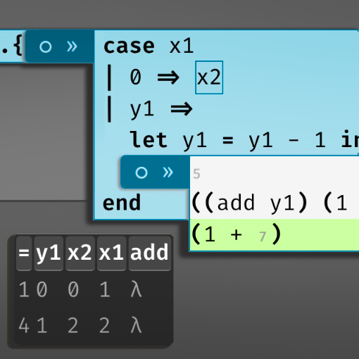 program synthesis in hazel